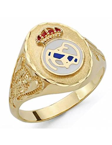 Sello escudo Real Madrid oro de ley 18k