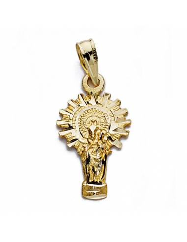 Medalla oro 18 K Virgen del Pilar...