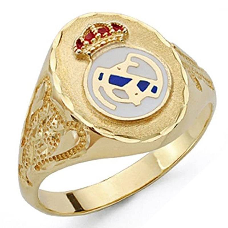 Sello escudo Real Madrid oro de ley 18k