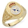 Sello escudo Real Madrid oro de ley 18k