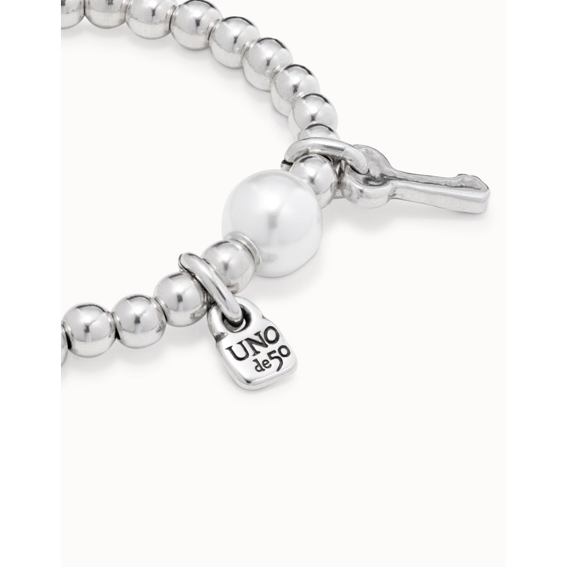 Pulsera "Uno de 50" mujer con colgante en forma de llave