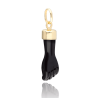 Colgante puño negro Oro 18k - Fabricación Propia