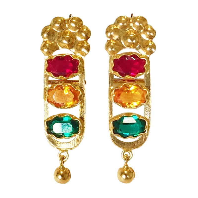 Pendientes Semaforo Oro