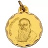 Medalla Fray Leopoldo En Oro 18k