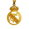 Colgante escudo calado Real Madrid Oro 18k