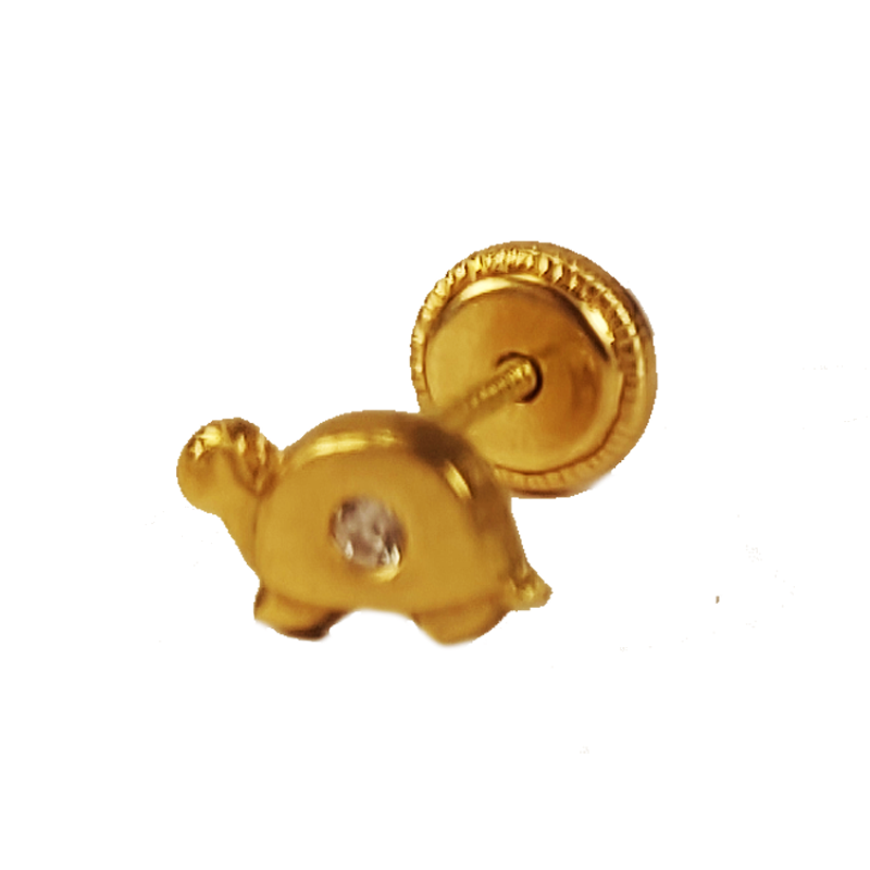 Pendientes Tortuga de Oro 18K