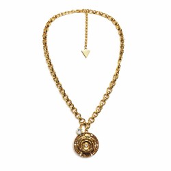 Collar Mujer Guess con colgante redondo