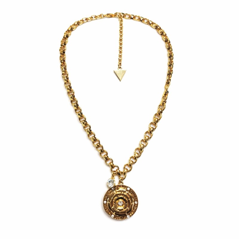 Collar Mujer Guess con colgante redondo