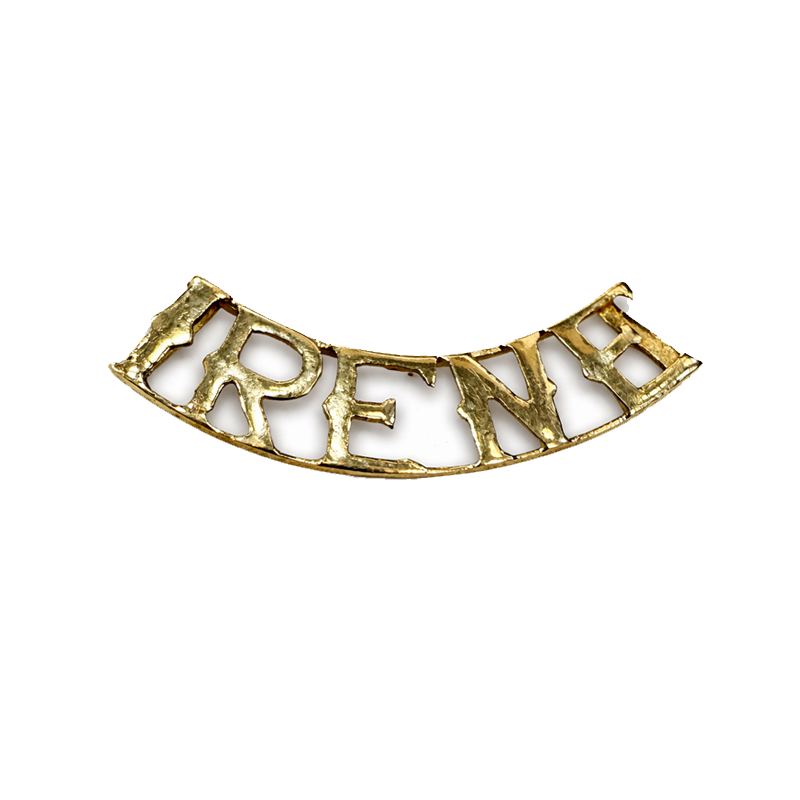 Colgante de Oro 18K personalizado "Irena"