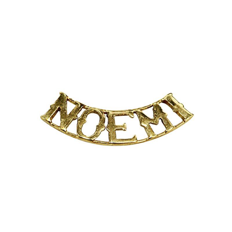 Colgante de Oro 18K personalizado "Noemi"